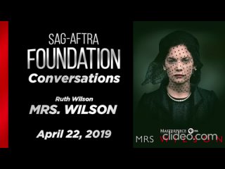 Интервью Рут Уилсон о сериале Миссис Уилсон для SAG-AFTRA Foundation | апрель 2019 года | русские субтитры