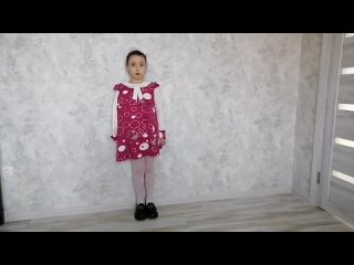 Нина Хрусталева “Мамино сердце“,читает Дудакова Виктория, 7 лет