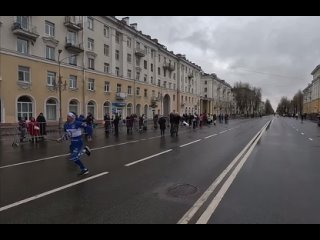 Шемякин Алексей - этап на Первомайской эстафете 2024, Северодвинск.