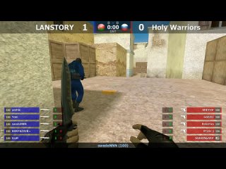Шоу- Матч по CS 1.6 [LANSTORY -vs- Holy Warriors] @ by kn1fe