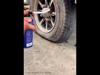 Аварийный герметик-спрей для ремонта шин