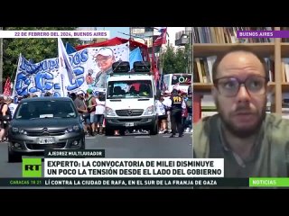 Polmico pacto promovido por Milei suscita crticas, protestas y choques con la Polica