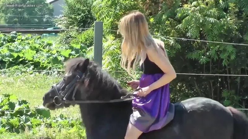 Beauty in Purple Dress