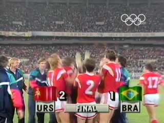 A true Golden Goal - USSR vs Brazil - Football - 1988 Seoul Olympic Games