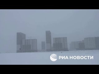 В Екатеринбурге прошел сильный снегопад