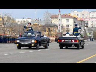 Командовать парадом в честь Великой Победы будет командир ракетного соединения 29 общевойсковой армии ВВО, полковник Павел Емели