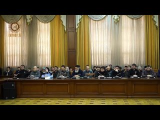 Глава Чечни Рамзан Кадыров в ходе совещания сообщил, что получил сообщение от заместителя руководителя Администрации Главы и Пра