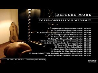 Total Oppression Megamix - Depeche Mode - Apr 2024