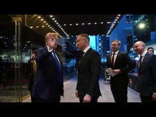 Президент Польши Анджей Дуда встретился с бывшим лидером США Дональдом Трампом