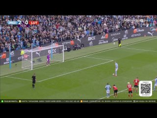 Гол: Эрлинг Холанд | Манчестер Сити 3:0 Лутон Таун