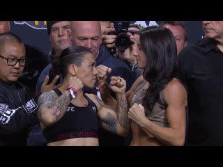 Джессика Андрадэ 🆚 Марина Родригез - Битва взглядов перед UFC 300