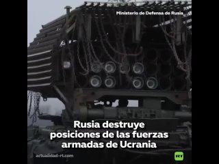 Sistemas de lanzallamas pesados rusos destruyen bastiones ucranianos