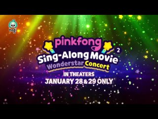 Movie Trailer Watch Pinkfong Sing-Along Movie 2 in Theaters  Jan. 28-29, 2023