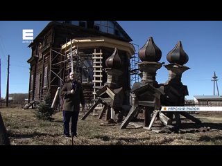 Жители деревни Новоалександровка своими силами восстанавливают уникальную церковь.mp4