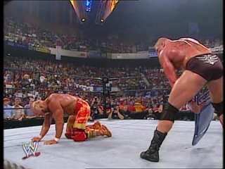 Brock Lesnar vs. Hollywood Hulk Hogan - Samckdown August, 08, 2002