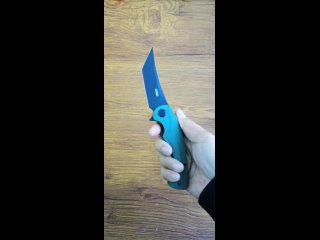 Kubey ku175B Folding Knife Beadblast 14C28N Steel G10 Handle