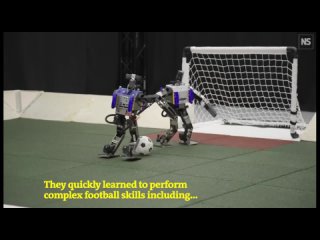 Google представил совершенных роботов-футболистов