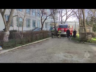 Пожарно-тактические учения в Старом Крыму