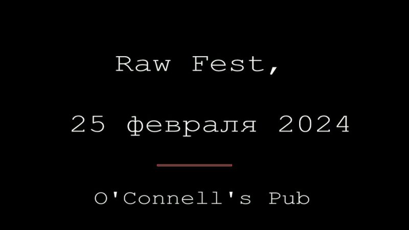 Raw Fest, 