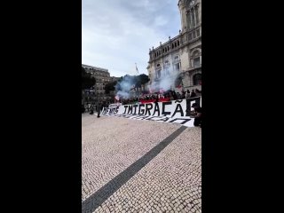 🇵🇹The Portuguese are protesting against illegal immigration!