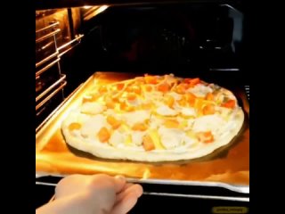 🍕 Пицца Сырный цыпленок