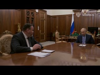 Глава Минтруда доложил Президенту Владимиру Путину о работе ведомства в новых регионах