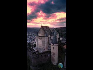 Замок ВианденЛюксембург. Главная достопримечательн