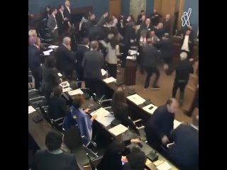 Дебаты в грузинском парламенте