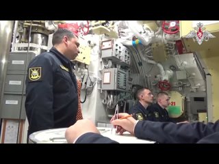 Подводная лодка «Волхов» Тихоокеанского флота совершила запуск крылатой ракеты «Калибр» 

Минобороны продемонстрировали как прох