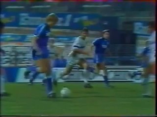 Первый гол Денниса Бергкампа в еврокубках (vs Марсель) | 1988