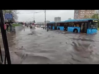 Паводок дошел до Москвы