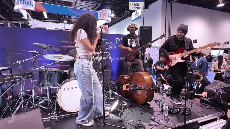 Crystal Starr and the Myron Mckinley's Band - "Come Together" / NAMM 2024