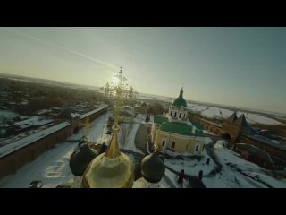 Зарайский кремль с высоты птичьего полета