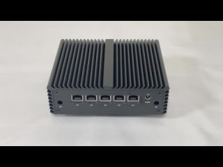 Працэсар Q720G5 N4000 5 2,5 гігабітных сеткавых партоў праграмная маршрутызацыя брандмаўэр сервер безвентылятарны міні-ПК