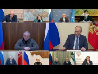 “Не надо так о людях, не смешно“:  Владимир Путин сделал замечание тюменскому губернатору, назвавшего отказавшихся эвакуироватьс