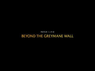 Turtle WoW  Patch : Beyond the Greymane Wall