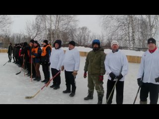 Хоккей  в валенках Устье 2024!