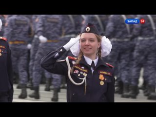 Калининград. Парада, посвящённого 79-ой годовщине Победы в Великой Отечественной войне ()