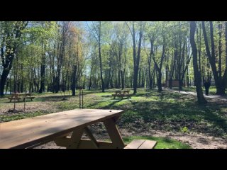 Лепота. В Щёлковском парке появилась новая уютная зона для семейного отдыха