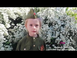 Видеопроект Строки, опалённые войной. Фокина Оля