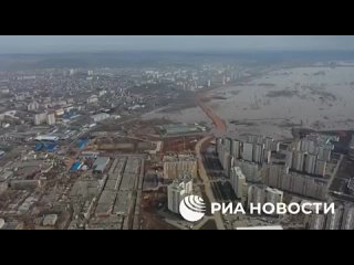 Оренбург тонет, идёт экстренная эвакуация