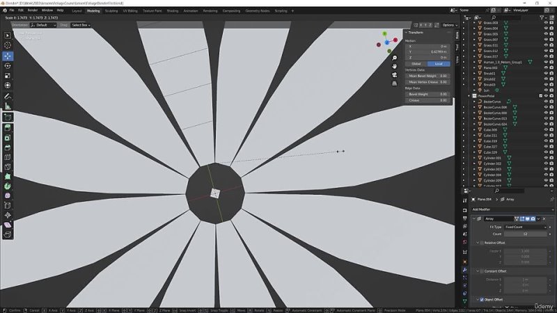 1. Lesson 57 - Creating Lily Flower 3D Model