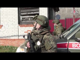 Работа военнослужащих военной полиции