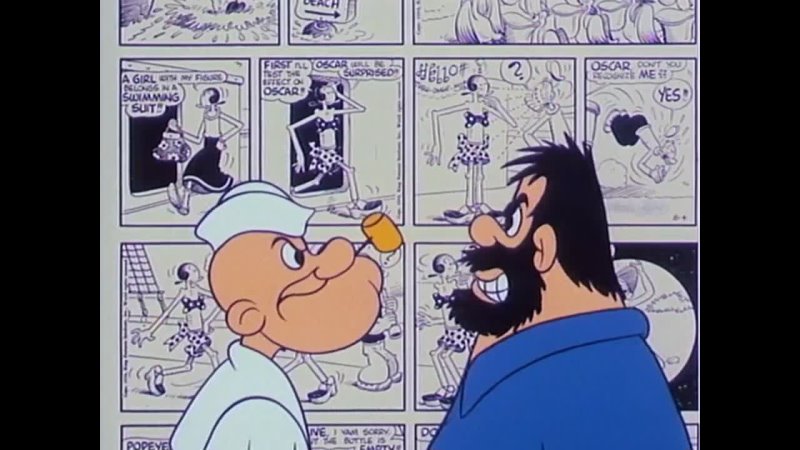 Popeye The Sailor S1960 E132 Paper Pasting