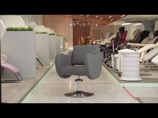 Видеообзор на парикмахерское кресло Жаклин