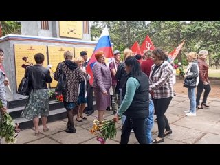 В Новокиевке прошел праздничный митинг в честь Дня Победы