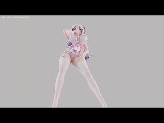 MMD R18_Bronya -  Good-night Kiss