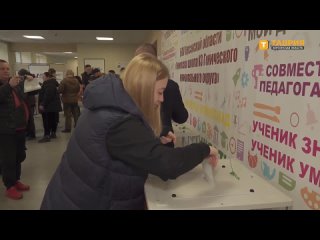 ТРК “Таврия“ голосует на выборах президента России