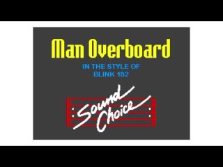 Blink-182 - Man Overboard (караоке)