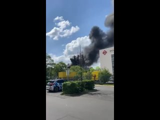 Пожар с токсичным дымом на оборонном заводе в Берлине